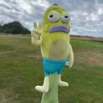 Bikini Bottom Peace Out Fish Inspired Hybrid Headcover