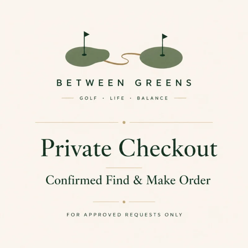 Private Checkout — Confirmed Find & Make Order